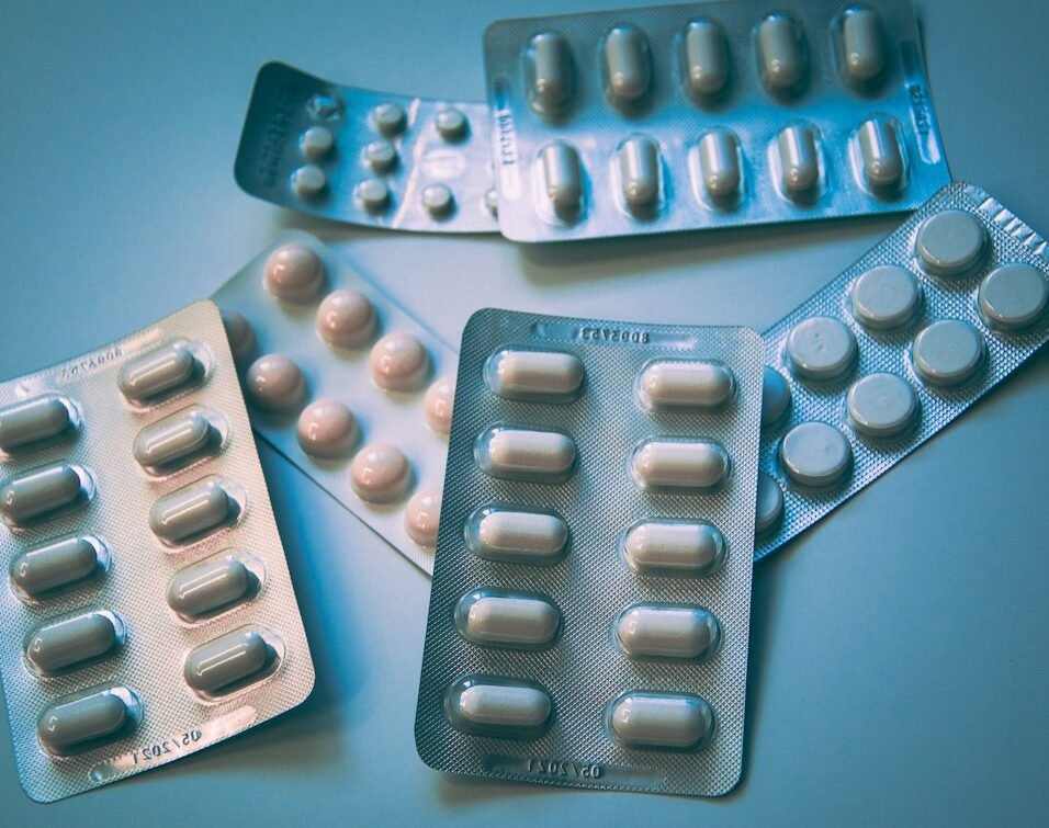 Multiple medicine blister packs representing the Indian pharmaceutical market size and growth in 2026